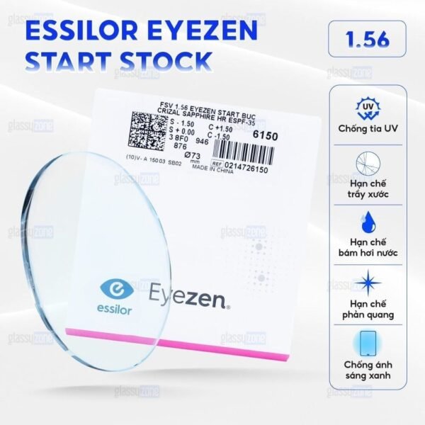 Tròng kính Essilor Eyezen Start Stock giảm mỏi mắt và cung cấp tầm nhìn rõ nét - Ảnh 3