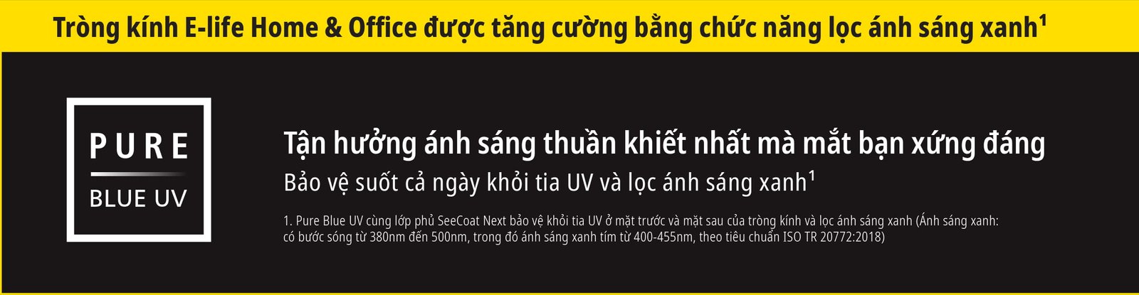Lọc ánh sáng xanh hiệu quả