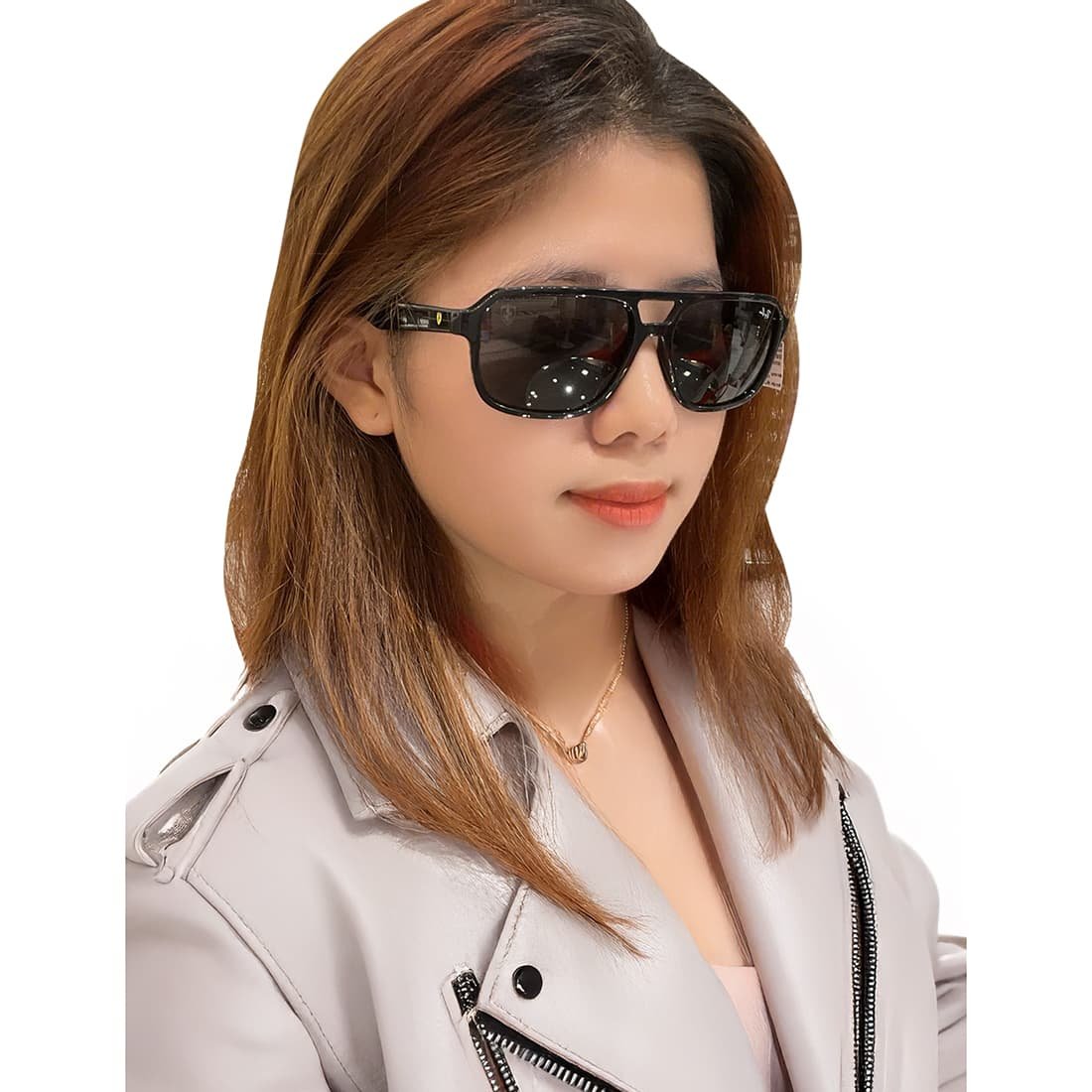 Kính mát RAYBAN Scuderia Ferrari RB4414M F68371 - Ảnh 3