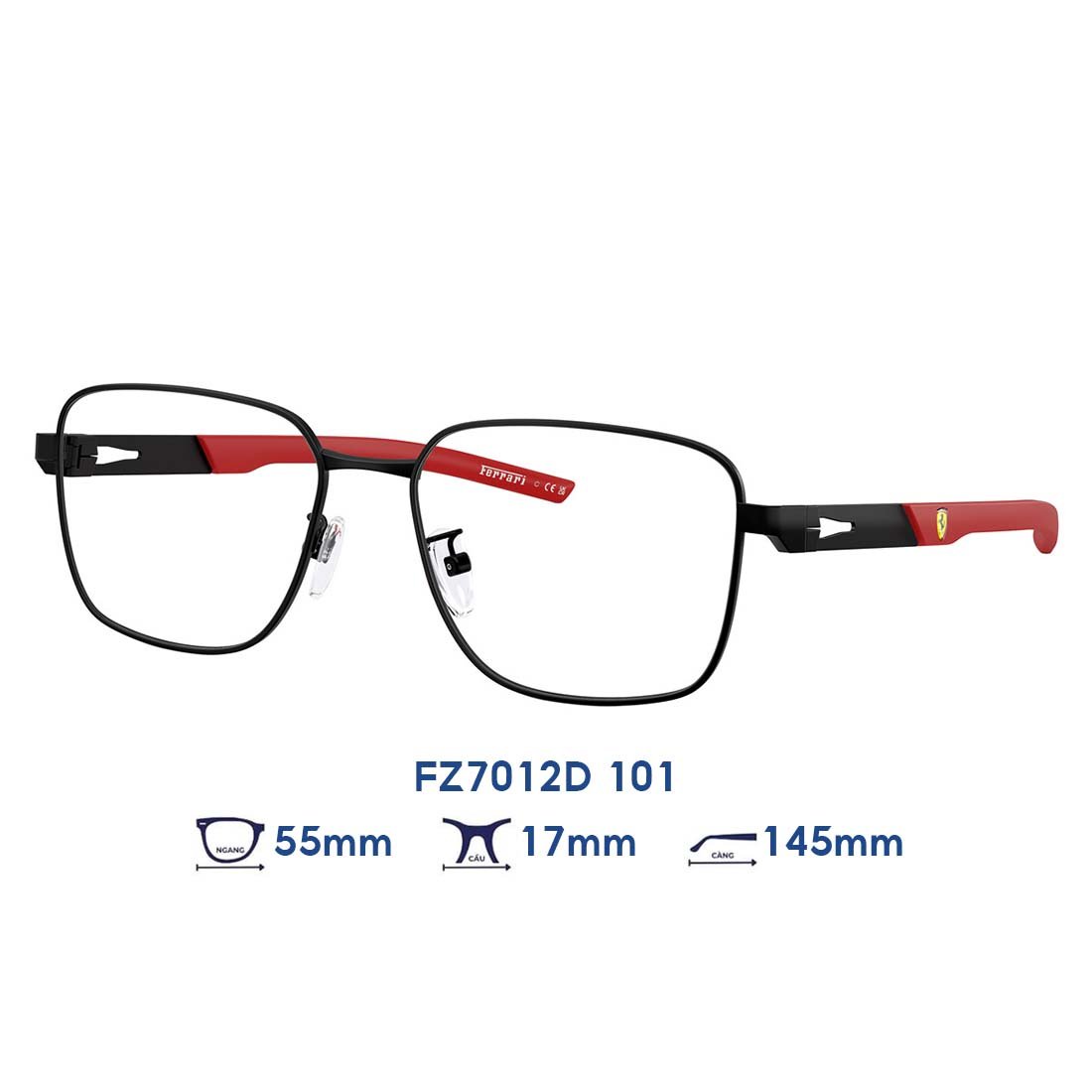 Gọng kính Ferrari Scuderia FZ7012D 101
