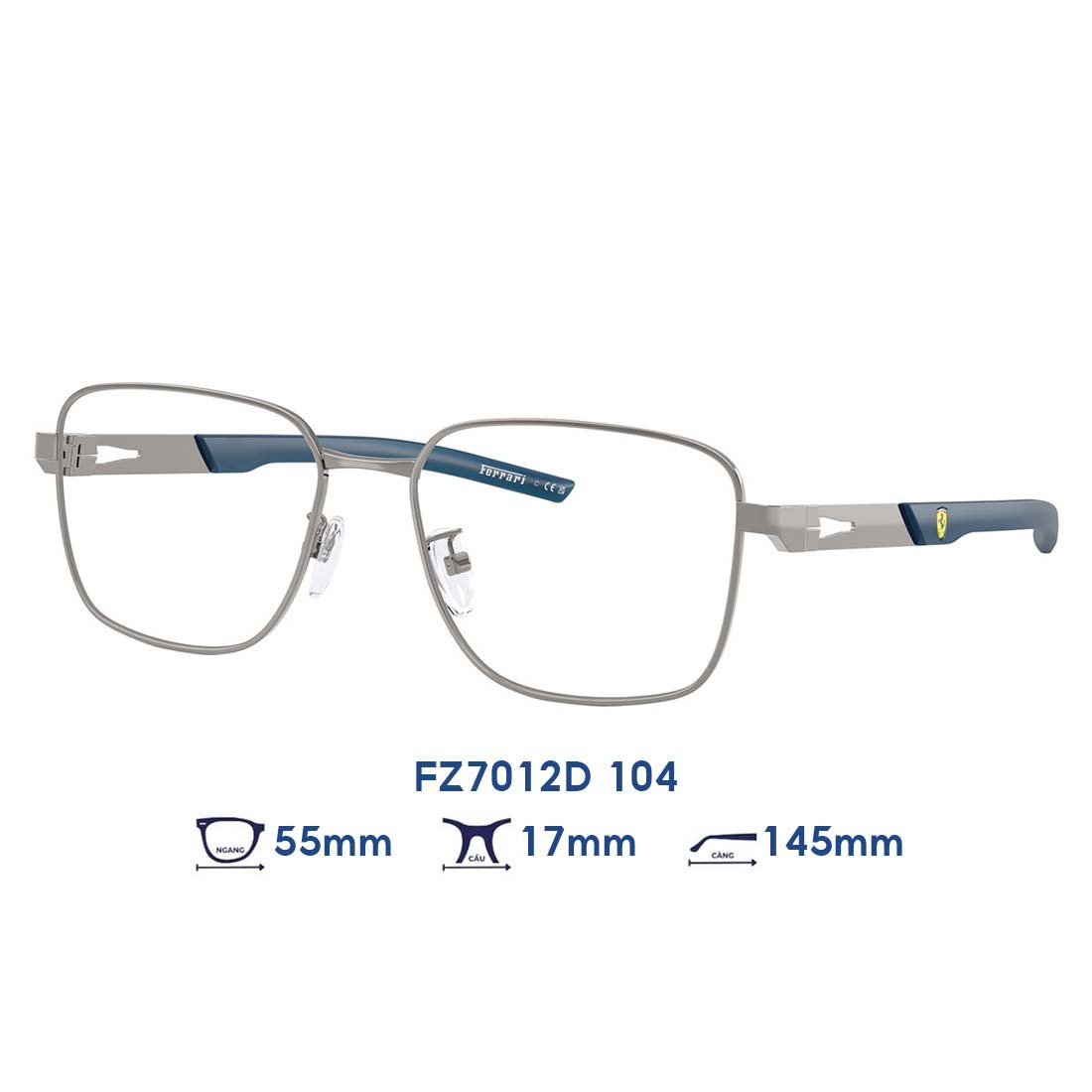 Gọng kính Ferrari Scuderia FZ7012D 104