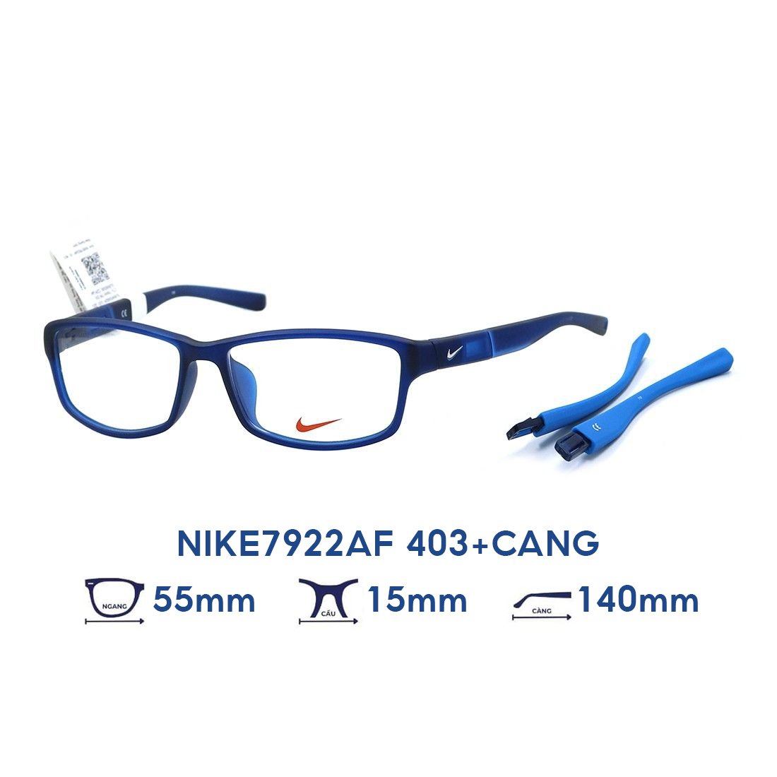 Gọng kính NIKE NIKE7922AF 403+CANG