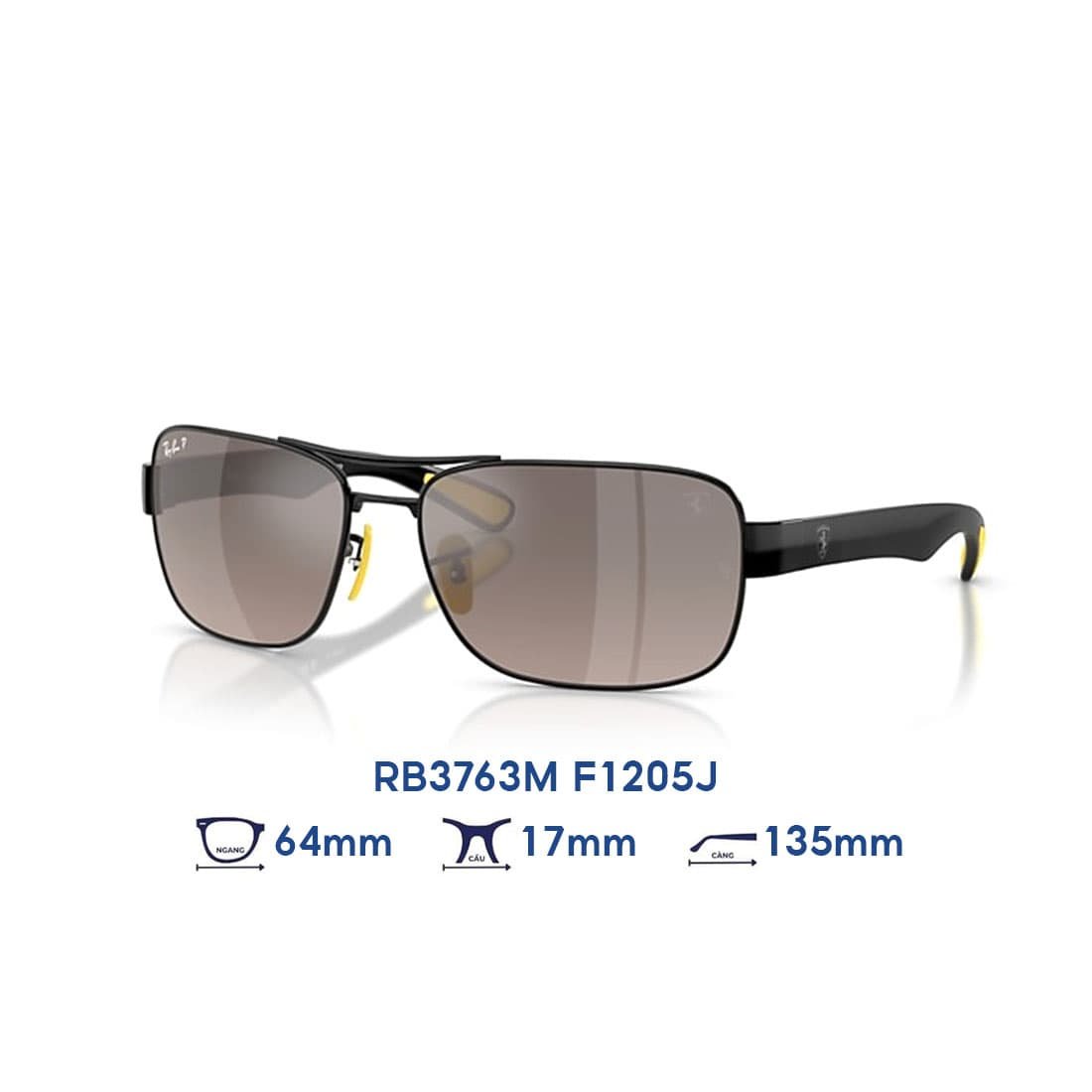 Kính mát RAYBAN Scuderia Ferrari RB3763M F1205J
