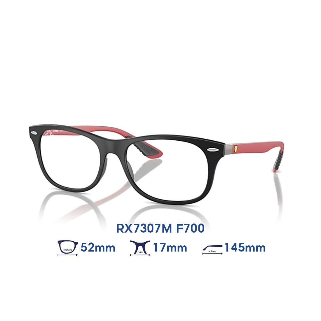 Gọng kính RAYBAN Scuderia Ferrari RX7307M F700